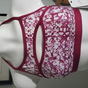 Women's Dolfin Uglies Revibe Print T-Strap Bikini Top-Cut Out-UPF 50+ - NEW-Sz M